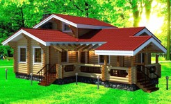Проект деревянного дома Медуница