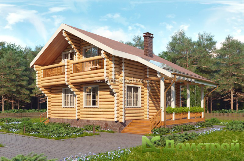 Проект деревянного дома Балтика-22v2 145,9 м