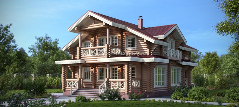 проект деревянного дома Боровик-223Y