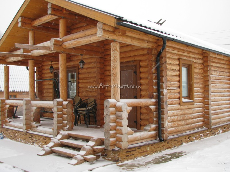 Проект деревянного дома Геннадий в Обнинске