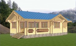 Проект деревянного дома Можжевельник