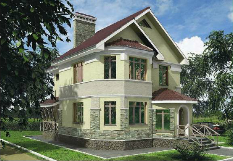 Проект каменного дома в обнинске