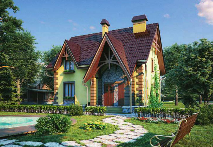 Проект каменного дома в обнинске