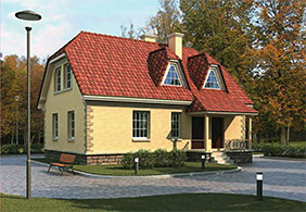Проект каменного дома 151 кв.м. в Обнинске
