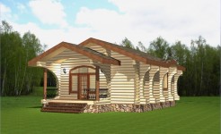 Проект деревянного дома Радужный-11